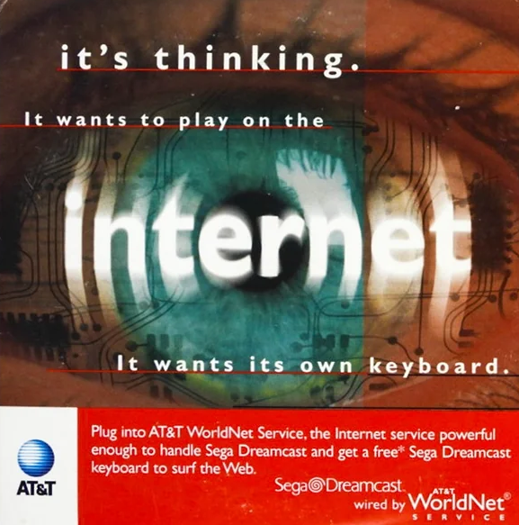 Sega Dreamcast: AT&T WorldNet Box Art