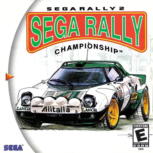 Sega Rally 2 Box Art