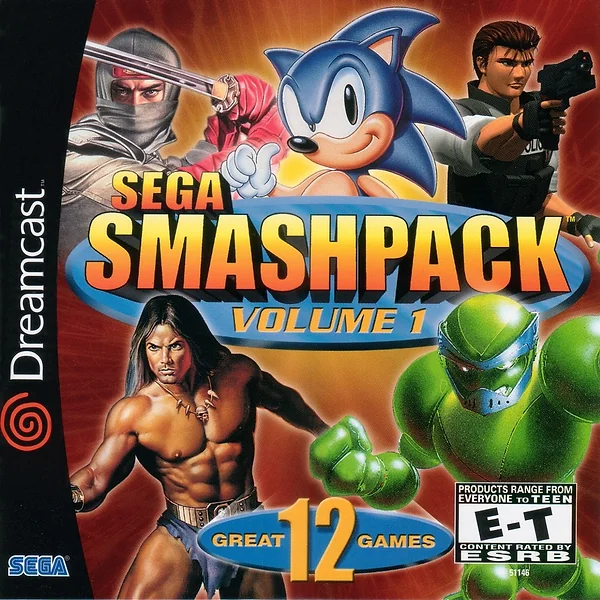 Sega Smash Pack: Volume 1 Box Art