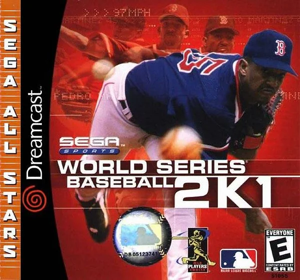 World Series Baseball 2K1 box art