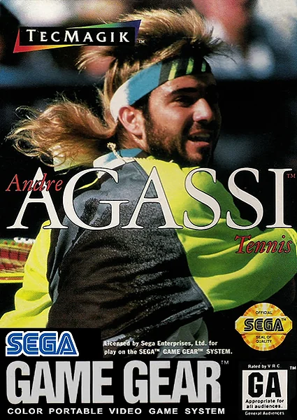 Andre Agassi Tennis box art