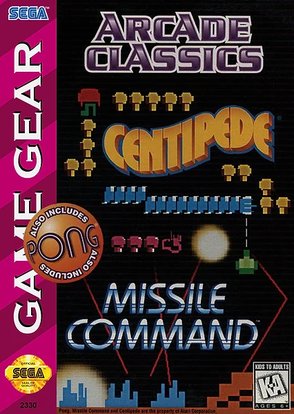 Arcade Classics Box Art