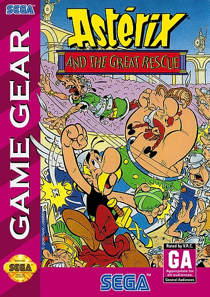 Asterix and the Great Rescue box art