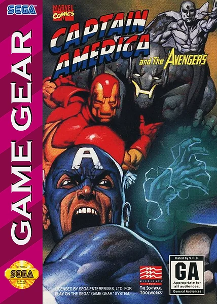 Captain America and the Avengers box art