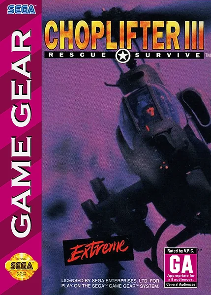 Choplifter III box art
