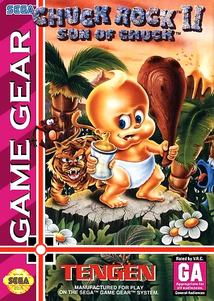 Chuck Rock II: Son of Chuck box art