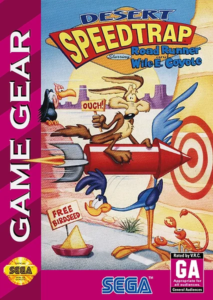 Desert Speedtrap: Starring Road Runner and Wile E. Coyote box art