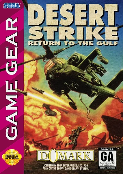 Desert Strike: Return to the Gulf box art