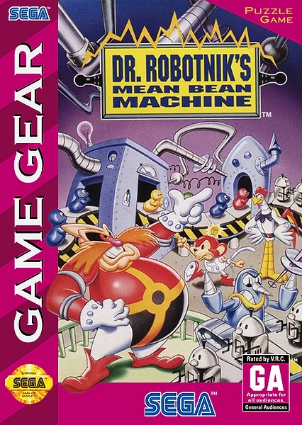 Dr. Robotnik's Mean Bean Machine box art