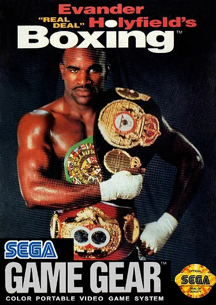 Evander Holyfield's Real Deal Boxing box art