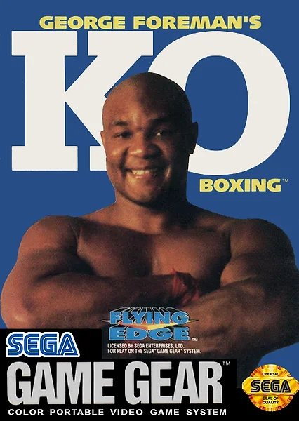 George Foreman's KO Boxing Box Art