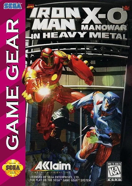 Iron Man X-O Manowar in Heavy Metal Box Art