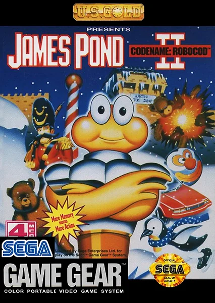 James Pond 2: Codename Robocod Box Art