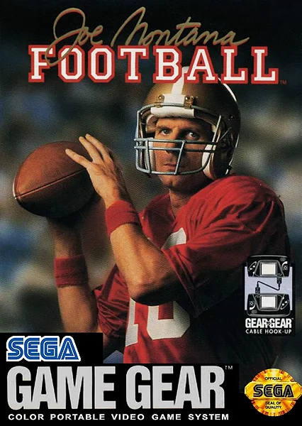 Joe Montana Football Box Art