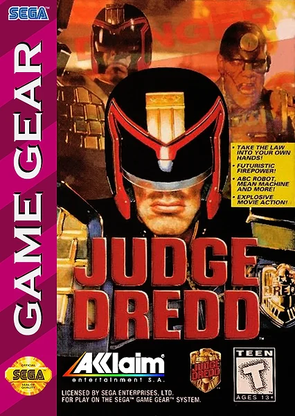 Judge Dredd Box Art