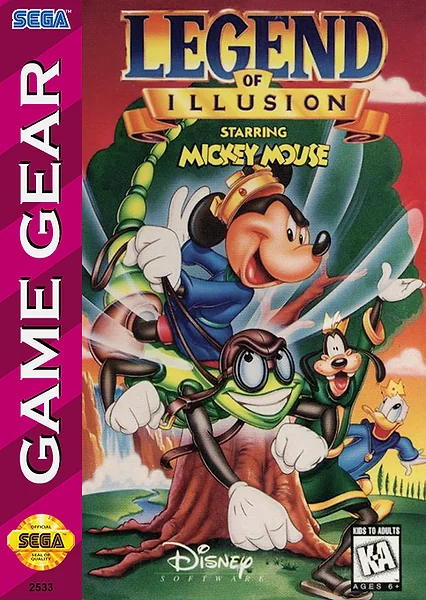 Legend of Illusion: Starring Mickey Mouse Box Art