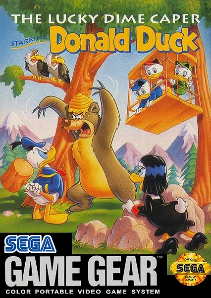 Lucky Dime Caper: Starring Donald Duck Box Art