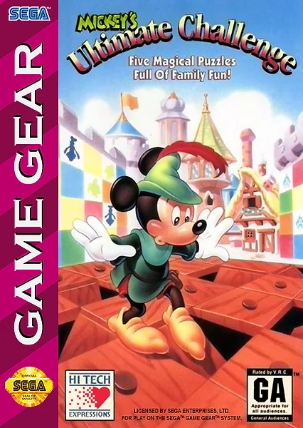 Mickey's Ultimate Challenge Box Art