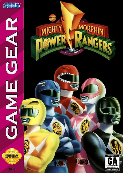 Mighty Morphin Power Rangers box art