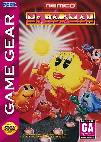 Ms. Pac-Man box art