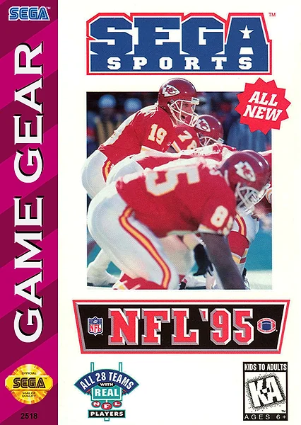 NFL '95 Box Art