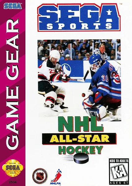 NHL All-Star Hockey Box Art