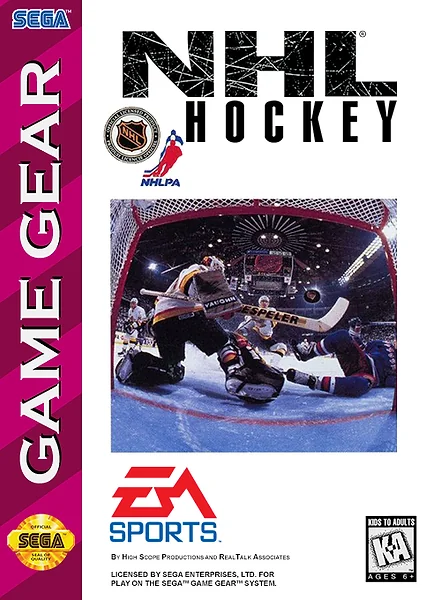 NHL Hockey Box Art