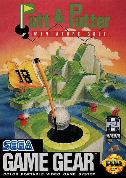 Putt & Putter: Miniature Golf Box Art
