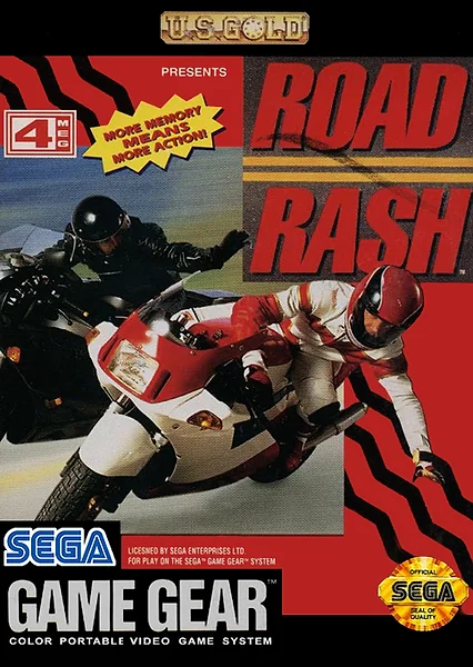Road Rash Box Art