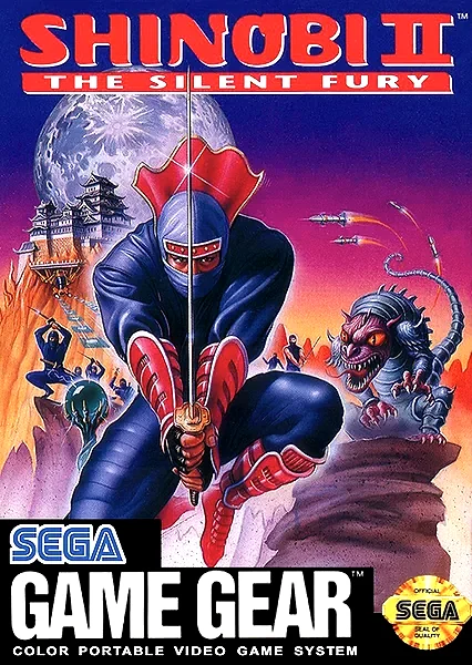 Shinobi II: The Silent Fury box art
