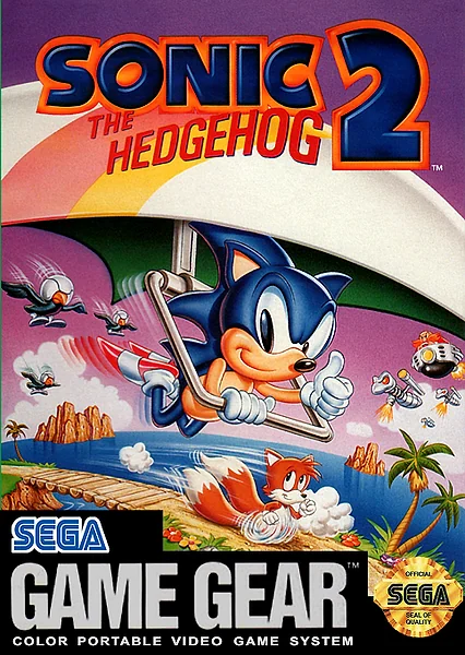 Sonic the Hedgehog 2 box art