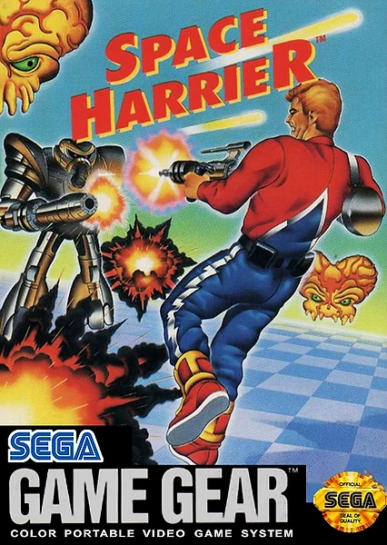Space Harrier Box Art