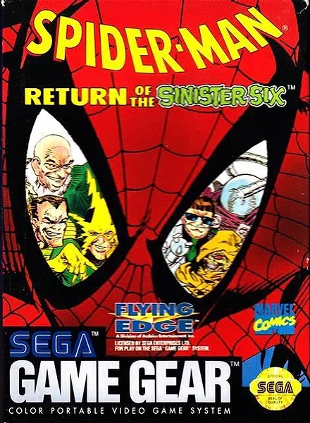 Spider-Man: Return of the Sinister Six Box Art