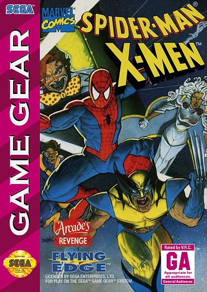 Spider-Man X-Men: Arcade's Revenge Box Art