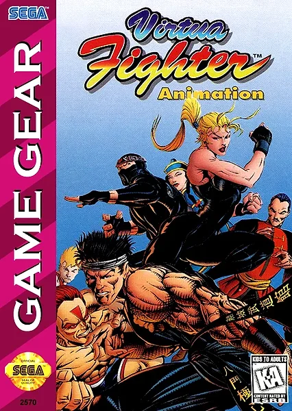 Virtua Fighter Animation Box Art