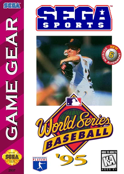 World Series Baseball '95 Box Art