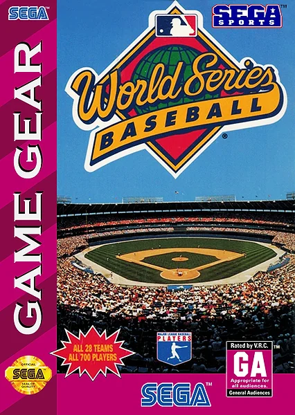 World Series Baseball box art