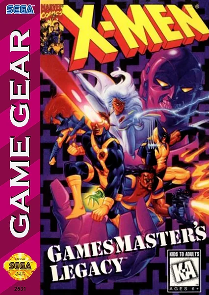 X-Men: Gamesmaster's Legacy Box Art