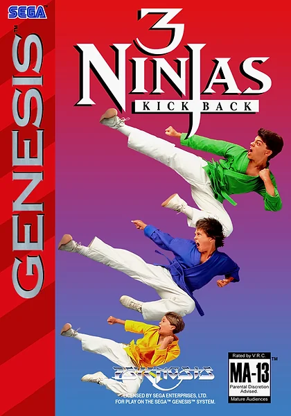 3 Ninjas Kick Back Box Art