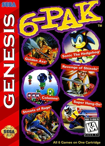 6-Pak box art