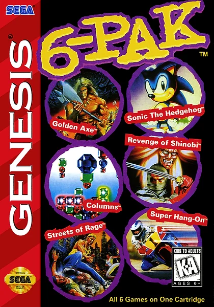6-Pak box art