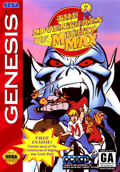 Adventures of Mighty Max Box Art