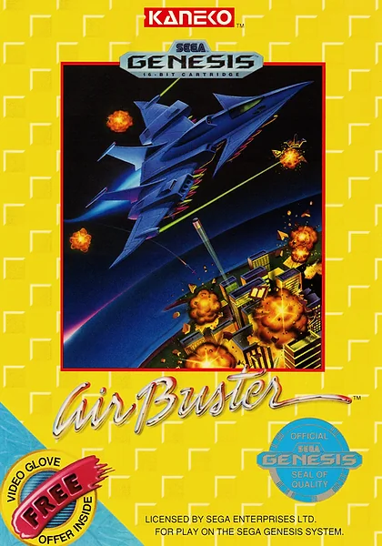 Air Buster Box Art