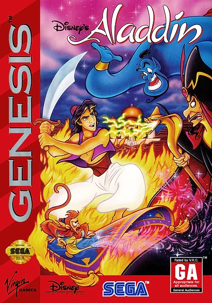 Aladdin box art
