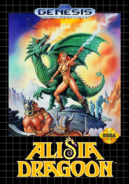 Alisia Dragoon box art