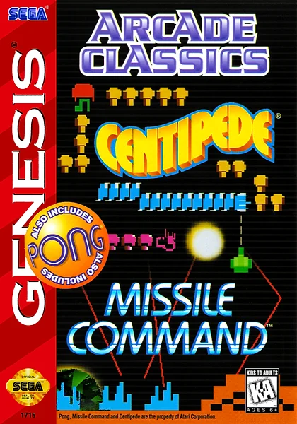 Arcade Classics Box Art
