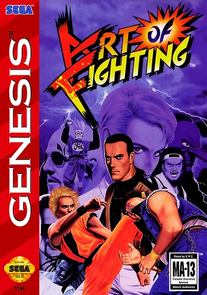 Art of Fighting box art