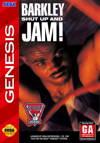 Barkley Shut Up and Jam! box art