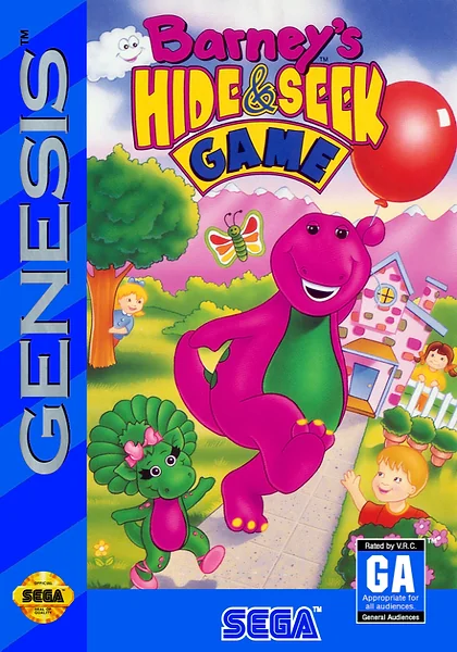 Barney's Hide & Seek Game box art