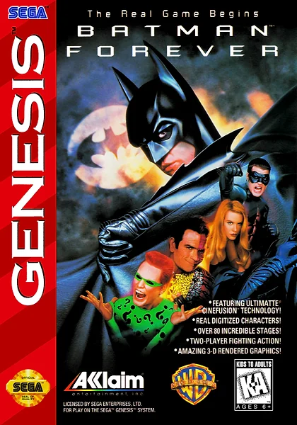 Batman Forever box art